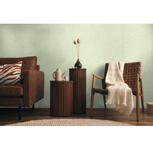 Obývacia izba s pohovkou, kreslom, príručnými stolíkmi a dekoratívnymi prvkami pre útulnú atmosféru