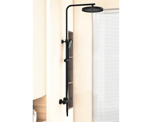 Sprchový systém s hlavovou a ručnou sprchou