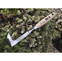 Škrabka na škáry a hrany s čepeľou z nehrdzavejúcej ocele a drevenou rukoväťou