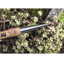 Zemný vrták z ocele a dreva s pečaťou FSC