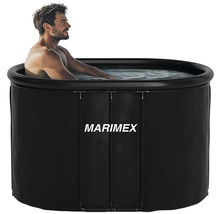 Rámový bazén Marimex s mužom vo vode