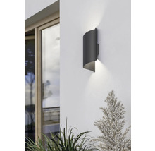 Moderné vonkajšie nástenné svietidlo z kovu