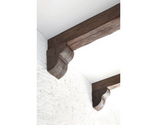 Dekoratívny trám s konzolou na montáž na stenu