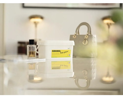 Vedro farby Abamal proti plesniam na stole