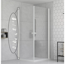 Rohová sprcha s montážnym návodom v kúpeľni