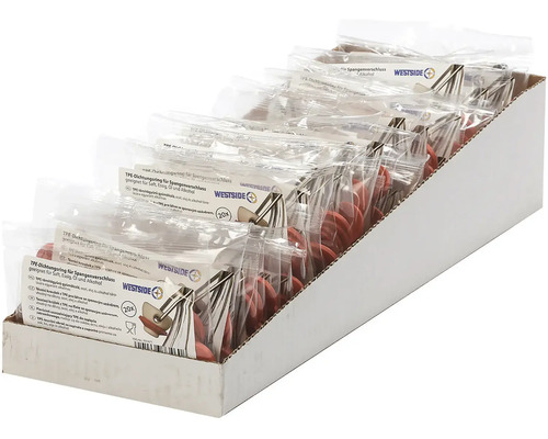 Tesniace krúžky Westside pre pákové uzávery v kartóne