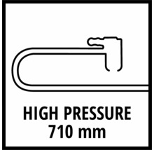 Symbol vysokého tlaku, 710 milimetrov