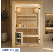 Fínska sauna HomeLuxe PANORAMA 200 x 130 x 120 cm 3,6 kW
