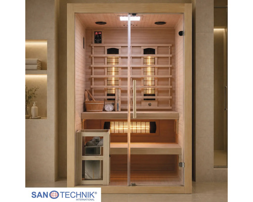 Infrasauna HomeLuxe TWINCOMBI 130 x 120 x 200 cm
