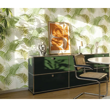 Vliesová tapeta Trend Spectrum 387101 zelená, biela 53 x 1005 cm
