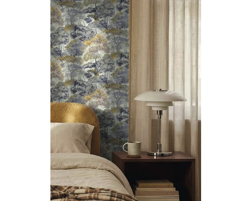 Vliesová tapeta Trend Spectrum 792271 modrá, žltá 53 x 1005 cm