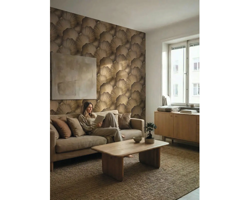 Vliesová tapeta Trend Spectrum 792333 hnedá, žltá 53 x 1005 cm