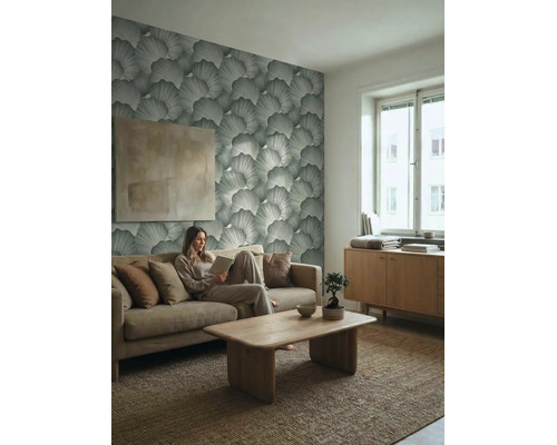 Vliesová tapeta Trend Spectrum 792335 modrá, strieborná 53 x 1005 cm