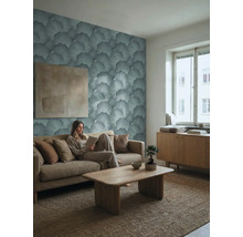 Vliesová tapeta Trend Spectrum 792336 zelená, strieborná 53 x 1005 cm