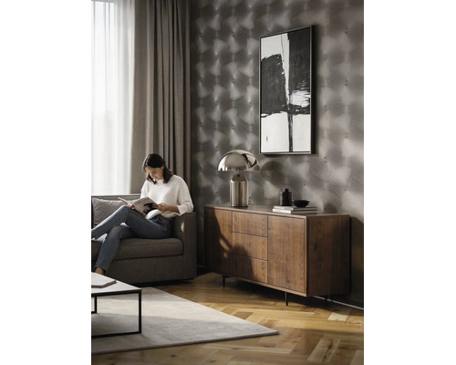 Vliesová tapeta Trend Spectrum 792527 sivá, strieborná 53 x 1005 cm