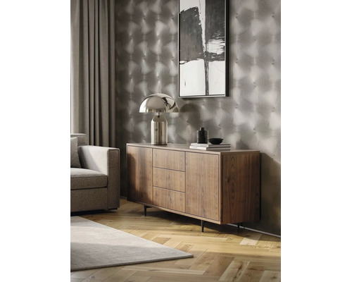 Vliesová tapeta Trend Spectrum 792527 sivá, strieborná 53 x 1005 cm