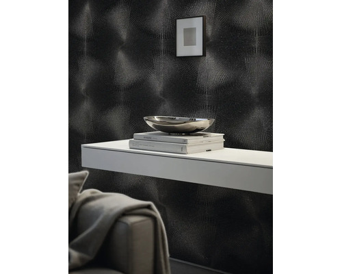 Vliesová tapeta Trend Spectrum 792528 čierna, strieborná 53 x 1005 cm