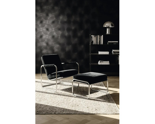 Vliesová tapeta Trend Spectrum 792528 čierna, strieborná 53 x 1005 cm
