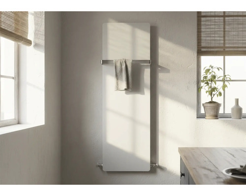 Dizajnové výhrevné teleso Rotheigner 1190 x 372 x 62-90 mm pripojenie 1/2" dole obojstranne