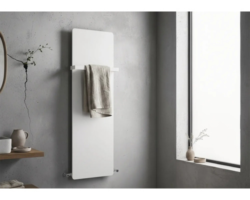 Dizajnové výhrevné teleso Rotheigner 1190 x 372 x 62-90 mm pripojenie 1/2" dole obojstranne