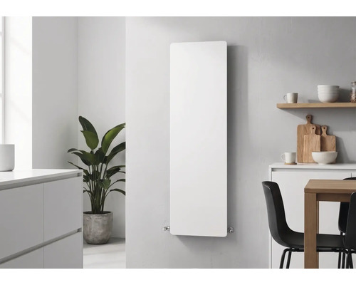 Dizajnové výhrevné teleso Rotheigner 1190 x 372 x 62-90 mm pripojenie 1/2" dole obojstranne