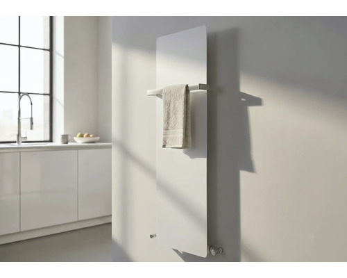 Dizajnové výhrevné teleso Rotheigner 1190 x 372 x 62-90 mm pripojenie 1/2" dole obojstranne