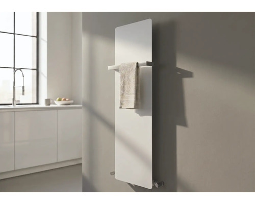Dizajnové výhrevné teleso Rotheigner 1190 x 372 x 62-90 mm pripojenie 1/2" dole obojstranne
