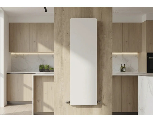 Dizajnové výhrevné teleso Rotheigner 1190 x 372 x 62-90 mm pripojenie 1/2" dole obojstranne