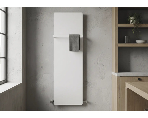Dizajnové výhrevné teleso Rotheigner 1190 x 372 x 62-90 mm pripojenie 1/2" dole obojstranne