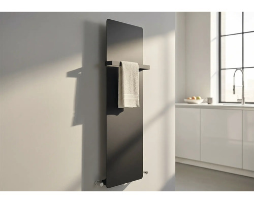 Dizajnové výhrevné teleso Rotheigner 1190 x 372 x 62-90 mm pripojenie 1/2" dole obojstranne
