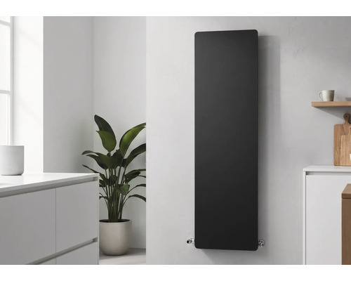 Dizajnové výhrevné teleso Rotheigner 1190 x 372 x 62-90 mm pripojenie 1/2" dole obojstranne