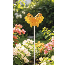 Motýľ kovový oranžový 95cm