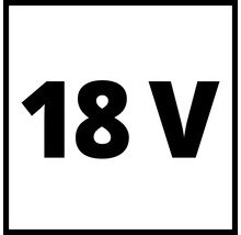 Symbol pre napätie batérie 18 voltov