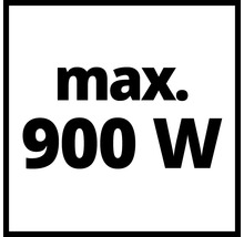 Symbol s maximálnym výkonom 900 Wattov