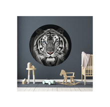Fototapeta vliesová Tiger čb 190 cm