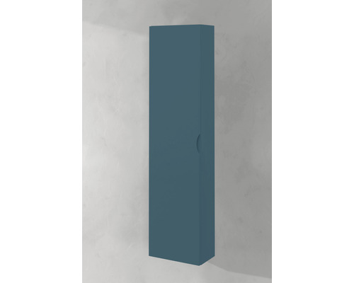 Závesná kúpeľňová skrinka s jednými dverami