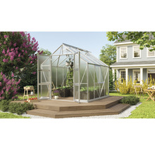Skleník Vitavia Olymp 6700 polykarbonát 4 mm 257x258 cm hliník vr. základového rámu