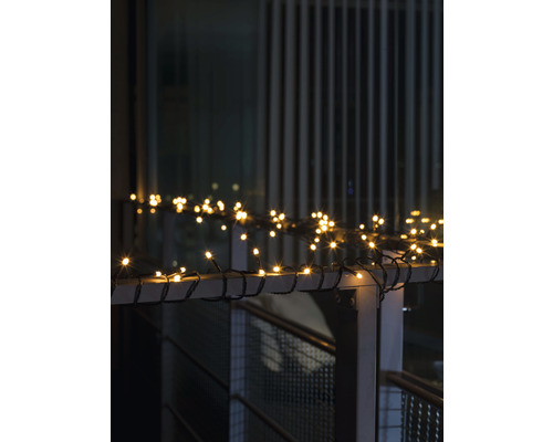 Svetelná reťaz Konstsmide 120 LED 19,04 m jantárové svetlo