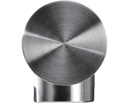 Detailný pohľad na okrúhly držiak z nehrdzavejúcej ocele