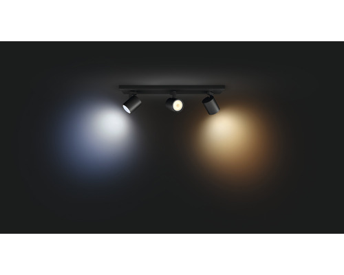 Stropné svietidlo s tromi bodovými svetlami na osvetlenie interiéru