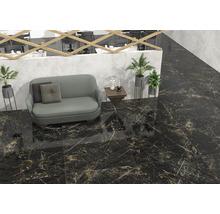 Dlažba imitácia mramoru ULTRA GLOSS VERDI NEGRO 120x60 cm ECO