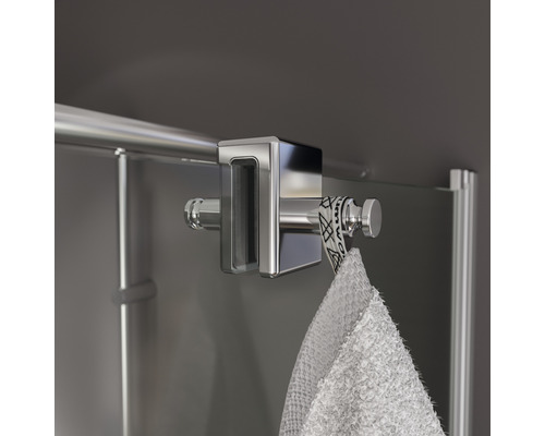 Držiak na uteráky na montáž na stenu s uterákom