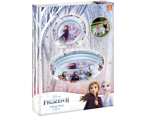 Disney Frozen II bazénik s tromi kruhmi s priemerom 100 centimetrov v balení