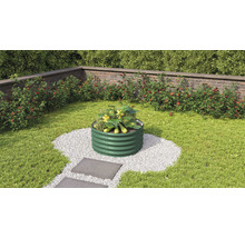 Vyvýšený záhon Vitavia Vita 401 Rund Ø82,1x40,1 cm plechový zelený