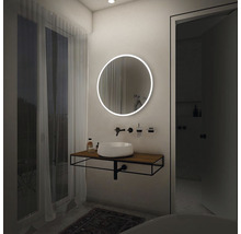 LED zrkadlo do kúpeľne Nimco 80 x 80 cm ZP 26002R