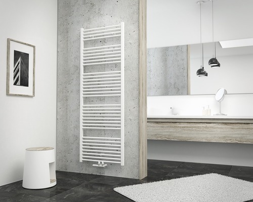 Kúpeľňový radiátor Schulte Turbo 170x60 cm biely so stredovým pripojením