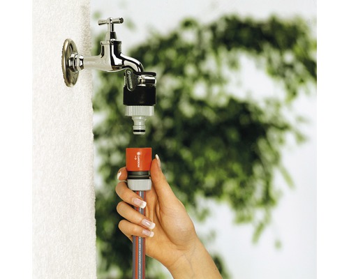 Inštalácia záhradnej hadice na vodovodný kohútik