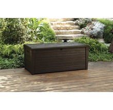 Box na podušky Brightwood hnedý 454 l