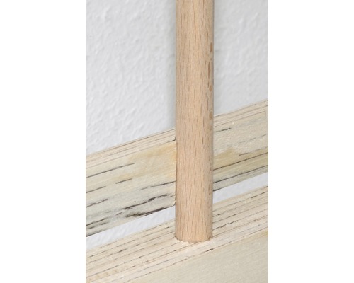 Drevený kolík v drevenej konštrukcii