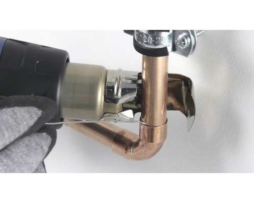 Spájkovanie medeného potrubného spoja horákom